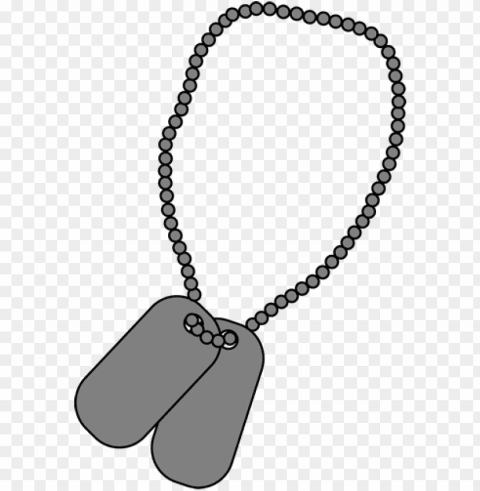 military dog tags clip art image blank military do PNG format with no background
