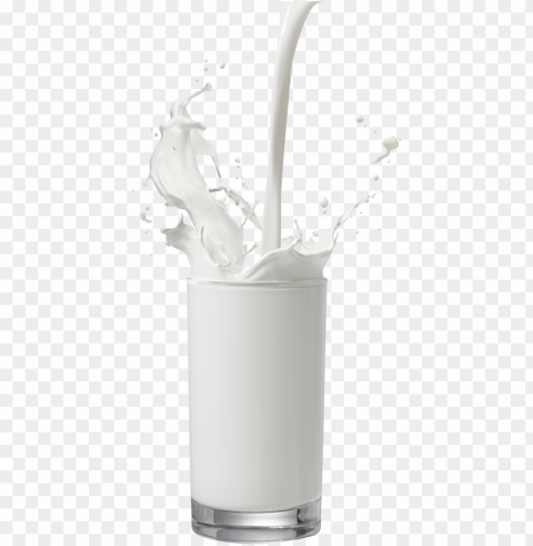 milk food transparent Clean Background Isolated PNG Image