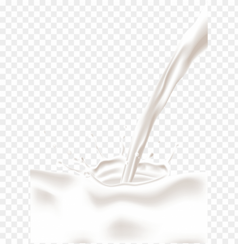 milk glass splash PNG without watermark free