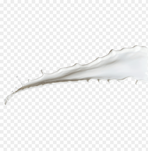 milk glass splash PNG with clear overlay