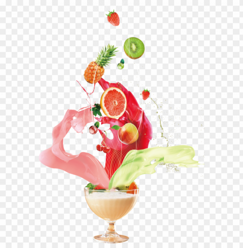 Milkshake Hd Photo - Fruit Isolated Element With Clear Background PNG