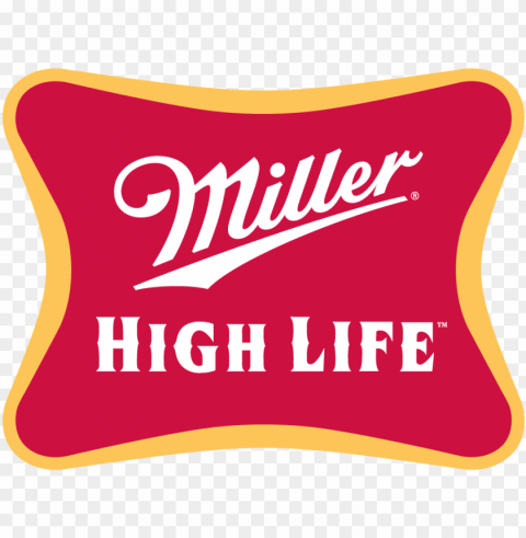 miller high life - miller high life beer logo Isolated Illustration in Transparent PNG