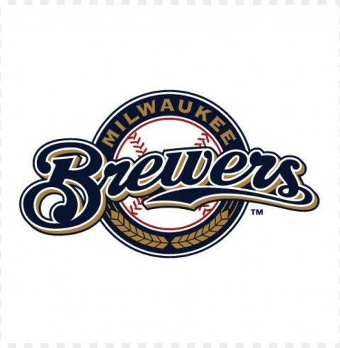 milwaukee brewers logo vector PNG with alpha channel for download