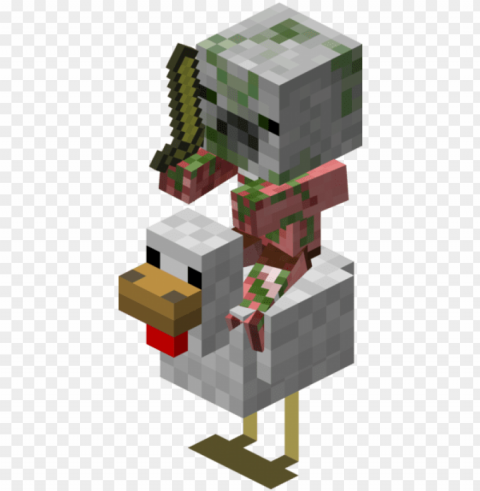 minecraft chicken jockey minecraft mobs minecraft - minecraft chicken jockey Transparent PNG Isolated Subject PNG transparent with Clear Background ID da298645
