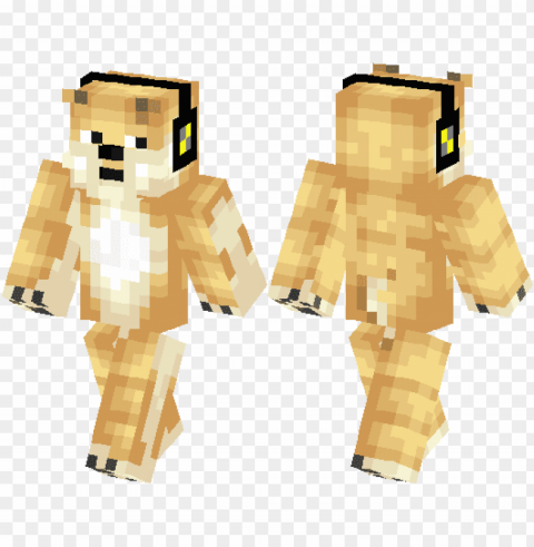 minecraft doge ski Free PNG file