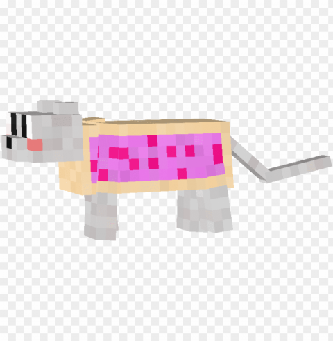 minecraft ocelot transformed into nyan cat - skin minecraft cat girl PNG images with no attribution