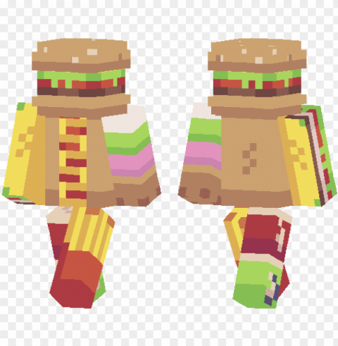 minecraft pe skins page 21 mcpe dl - minecraft skin burger head High-quality transparent PNG images comprehensive set PNG transparent with Clear Background ID 69f7d08c