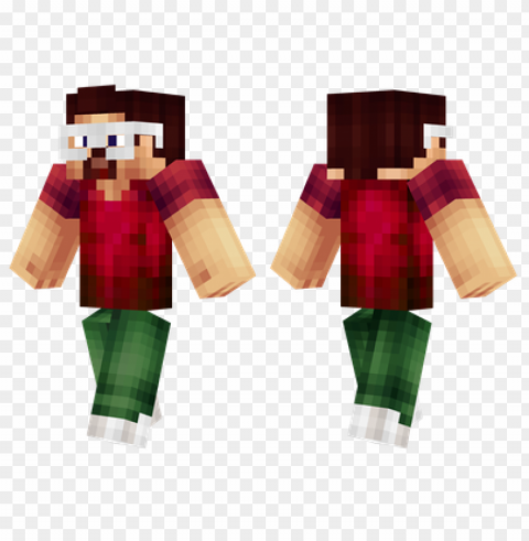 minecraft skins 3d glasses skin Transparent PNG Object with Isolation PNG transparent with Clear Background ID f5755aa2