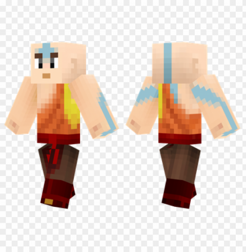 minecraft skins aang skin Isolated Icon in Transparent PNG Format PNG transparent with Clear Background ID 18478ef2
