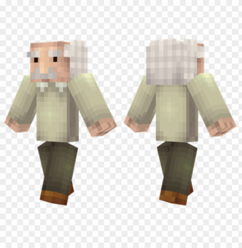 minecraft skins albert einstein skin Transparent PNG Isolated Design Element PNG transparent with Clear Background ID 525f2184