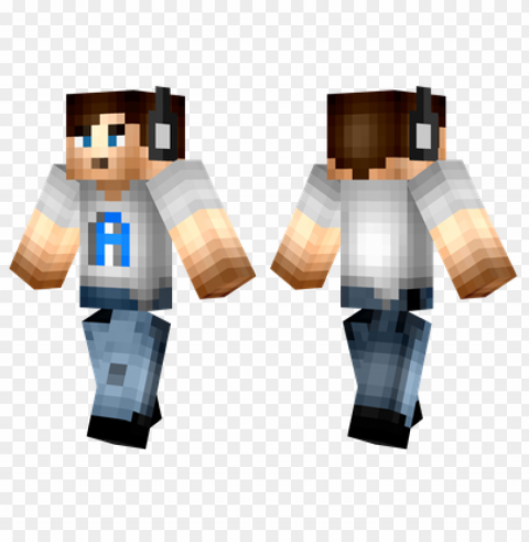 Minecraft Skins Ali-a Skin Isolated Character In Transparent PNG Format