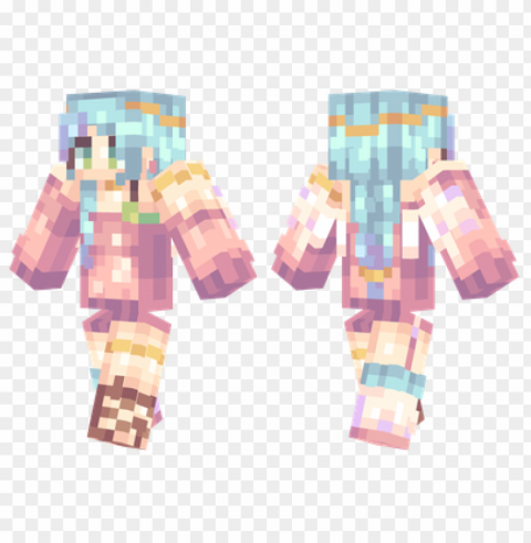 Minecraft Skins Angel Of Stars Skin Isolated Illustration On Transparent PNG