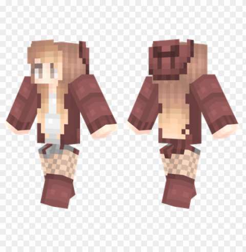 minecraft skins autumn skin Isolated Design Element in PNG Format