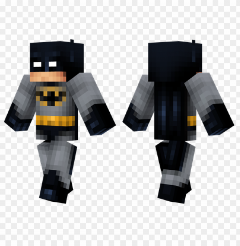 minecraft skins batman skin Clean Background Isolated PNG Image
