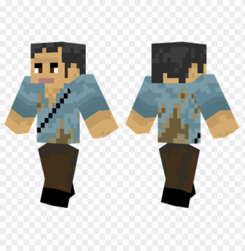minecraft skins bear grylls skin Isolated Artwork in Transparent PNG