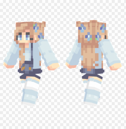 minecraft skins blonde hair skin PNG files with clear background collection