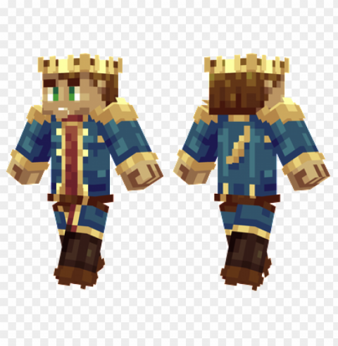 minecraft skins blue king skin PNG transparent images bulk