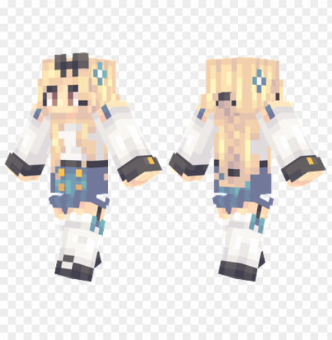 minecraft skins blue spring skin Isolated Subject on HighQuality Transparent PNG PNG transparent with Clear Background ID 69b594fe