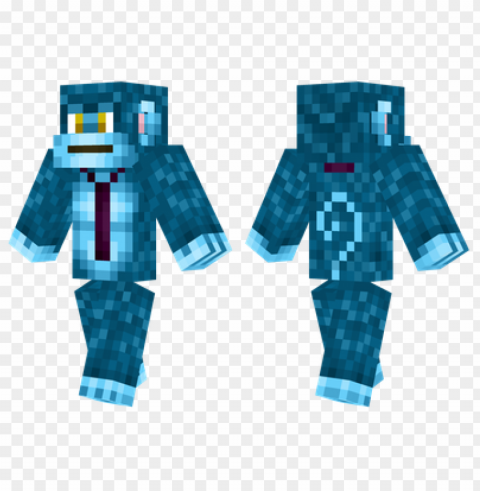 minecraft skins bluemonkey skin Isolated Character on Transparent PNG PNG transparent with Clear Background ID 627b3ce3