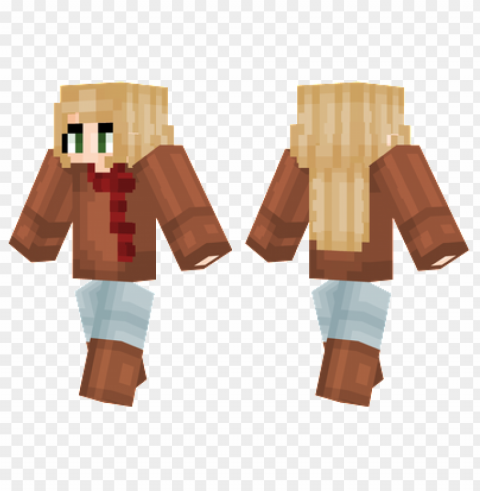 minecraft skins brown sweater skin PNG for design
