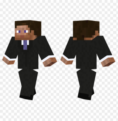minecraft skins business suit skin Transparent PNG Illustration with Isolation PNG transparent with Clear Background ID fd0178bb