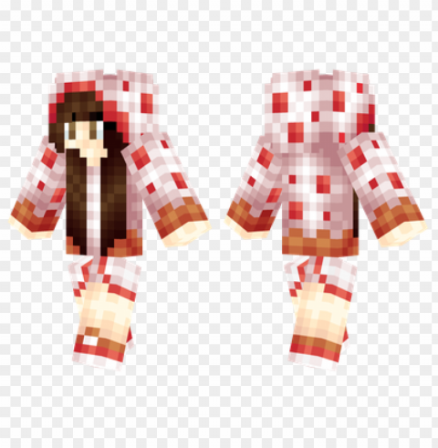 Minecraft Skins Cake Girl Skin Isolated Character In Clear Transparent PNG