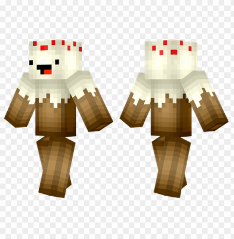 minecraft skins cake skin Clear Background PNG with Isolation