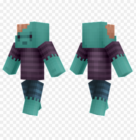 minecraft skins cartoon zombie skin Transparent PNG graphics archive