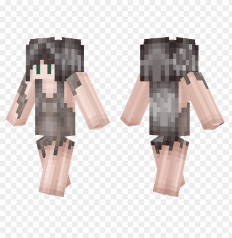 minecraft skins castaway girl skin PNG transparent photos assortment