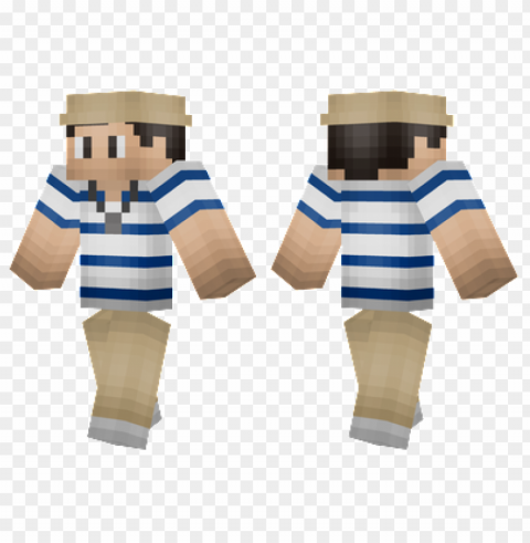 minecraft skins casual summer boy skin PNG files with transparency
