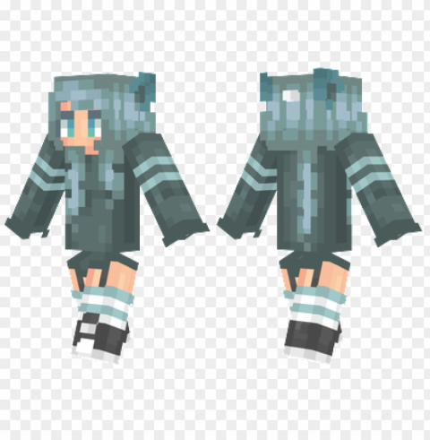 minecraft skins cat ears skin PNG for educational projects PNG transparent with Clear Background ID ed287439