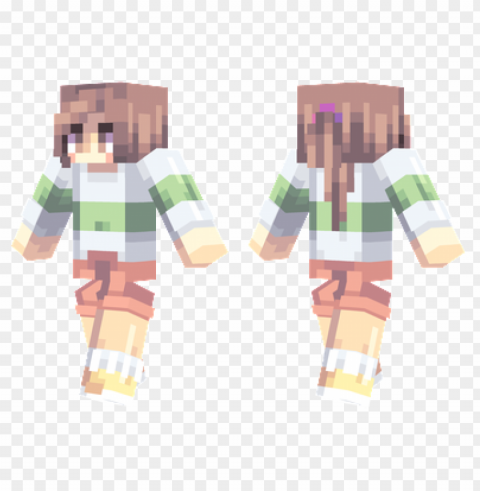 minecraft skins chihiro skin High-resolution transparent PNG images