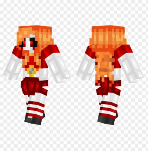 minecraft skins circus baby skin Isolated Object on Transparent Background in PNG