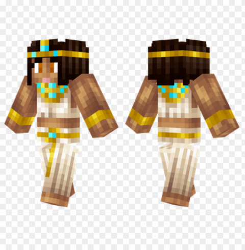 minecraft skins cleopatra skin Transparent PNG images database PNG transparent with Clear Background ID 00bf6c84