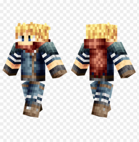 minecraft skins cloud strife skin PNG for business use