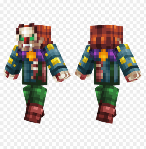 minecraft skins clown boy skin PNG photo