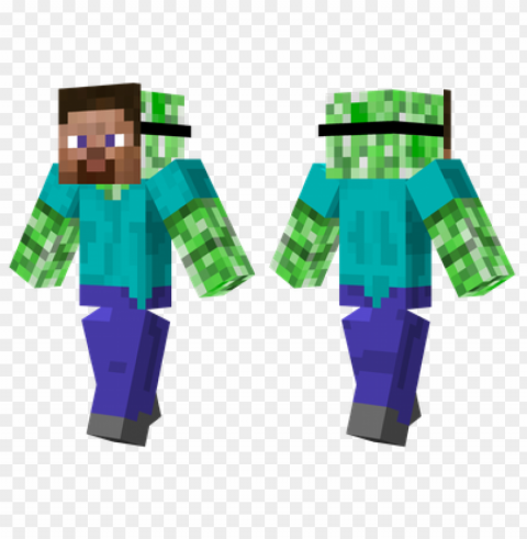 minecraft skins creeper in disguise skin PNG with no background for free
