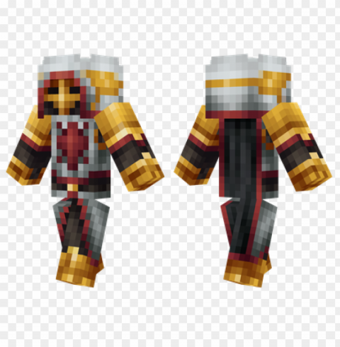 minecraft skins crusader skin PNG images for graphic design