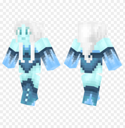 minecraft skins crystal girl skin PNG images for printing PNG transparent with Clear Background ID b32f17e4