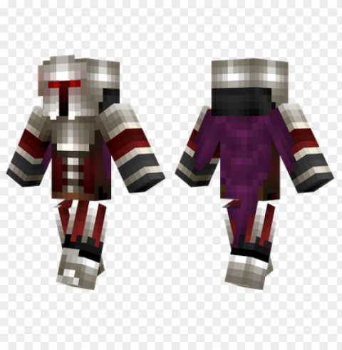 minecraft skins cursed knight skin PNG Image with Isolated Subject