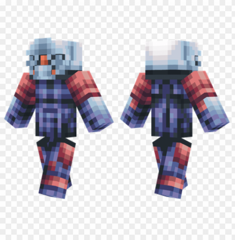 minecraft skins cyborg ninja skin PNG Graphic with Clear Background Isolation