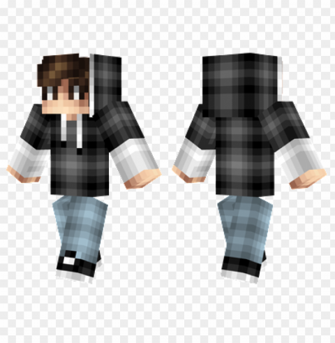 minecraft skins dark hoodie skin PNG design elements PNG transparent with Clear Background ID 1862c9f2