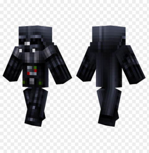 minecraft skins darth vader skin Clear Background PNG Isolated Element Detail
