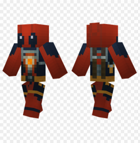 minecraft skins deadpool skin Transparent PNG photos for projects