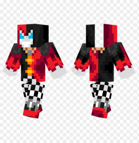 minecraft skins demon jester skin PNG files with clear background variety
