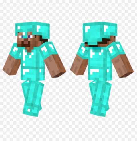 minecraft skins diamond armor skin Transparent PNG Isolated Object