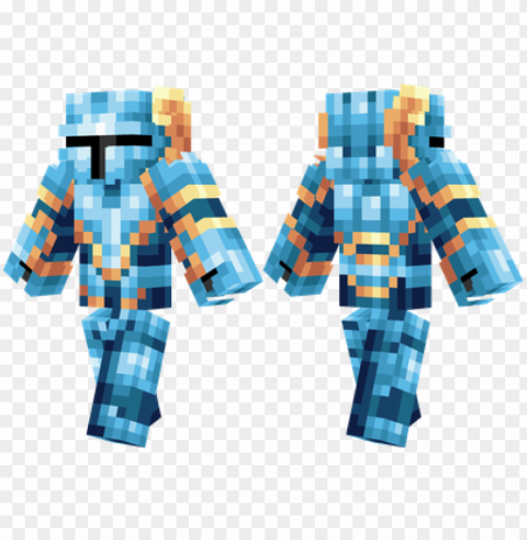minecraft skins diamond knight skin PNG Isolated Illustration with Clear Background
