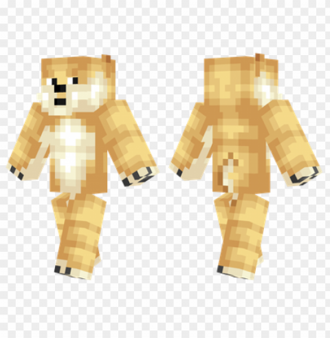 minecraft skins doge skin HighQuality Transparent PNG Isolated Object