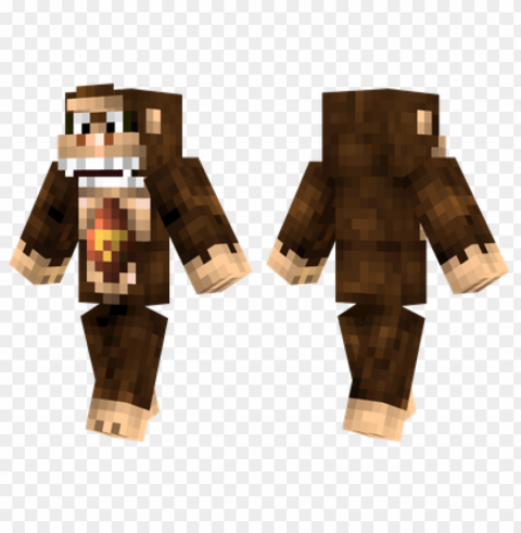 minecraft skins donkey kong skin PNG files with no background wide assortment