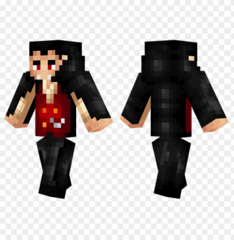 minecraft skins dracula skin HighQuality Transparent PNG Isolation
